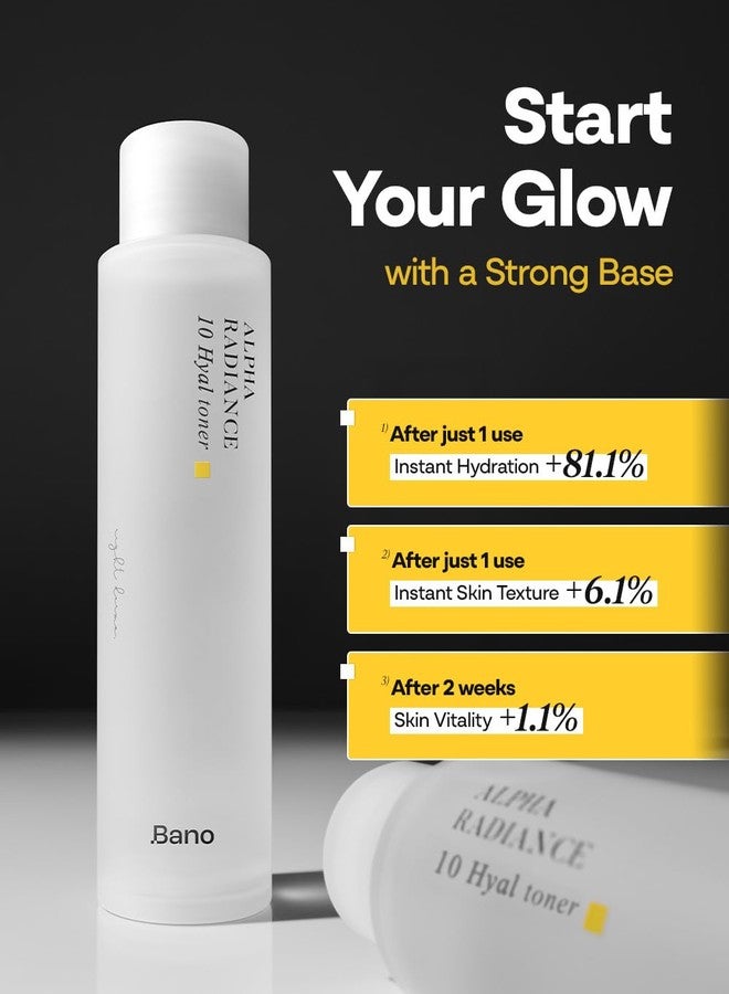 Bano Alpha Arbutin Toner – Hydrating Exfoliating Toner with Niacinamide, Hyaluronic Acid, PHA & Salicylic Acid | Glow & Uneven Tone | Korean Skincare for Sensitive Skin | Fragrance-Free | 4.05 fl oz - Image 3